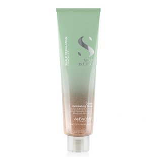 Скраб для шкіри голови проти лупи Alfaparf Milano Semi Di Lino Scalp Rebalance Gentle Exfoliating Scrub 150 мл 7345 фото