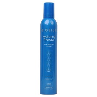 Мус для укладки волосся «Зволожуюча терапія» BioSilk Hydrating Therapy Rich Moisture Mousse 360 г 4434 фото