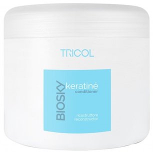 Зволожуючий відновлюючий крем-кондиціонер із кератином Tricol Biosky Keratine Conditioner 15276 фото