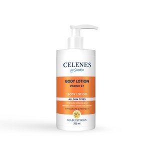 Лосьйон для тіла з обліпихою для всіх типів шкіри Celenes sea buckthorn body lotion 200 мл 5160075 фото