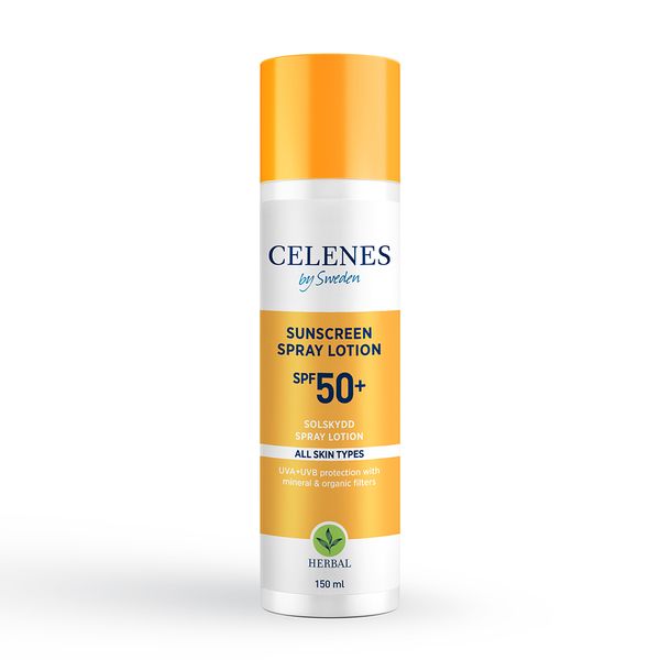 Солнцезащитный спрей-лосьон Celenes Sunscreen Spray Lotion SPF 50+ 150 мл 5160085 фото