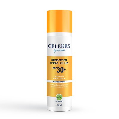 Сонцезахисний спрей-лосьйон Celenes Sunscreen Spray Lotion SPF 30+ 150 мл 5160127 фото