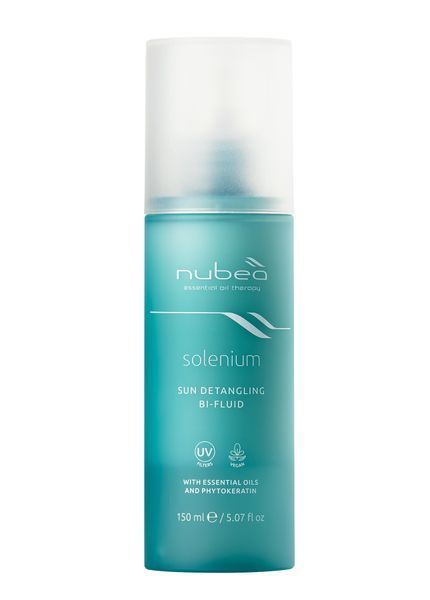 Двухфазный защитный разглаживающий флюид для волос Nubea Solenium Sun Detangling Bi-Fluid 150 мл 27008 фото