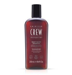 Срібний шампунь для сивого та освітленого волосся American Crew Silver Shampoo 250 мл 738678001585 фото