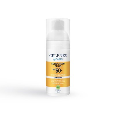 Сонцезахисний флюїд Celenes Sunscreen Dry Touch Fluid SPF 50+ 50 мл 5160087 фото