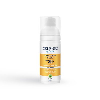Сонцезахисний флюїд Celenes Sunscreen Dry Touch Fluid SPF 30+ 50 мл 5160179 фото