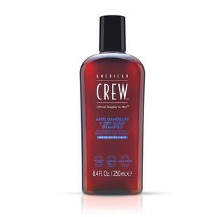 Шампунь проти лупи, для сухої шкіри голови American Crew Anti-Dandruff + Dry Scalp Shampoo 250 мл 8432225131887 фото