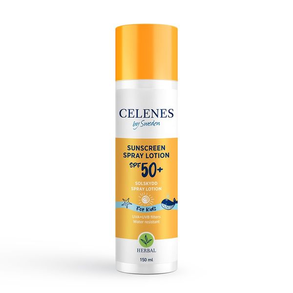Солнцезащитный спрей-лосьон для детей Celenes Sunscreen Spray Lotion Kids SPF 50+ 150 мл 5160086 фото