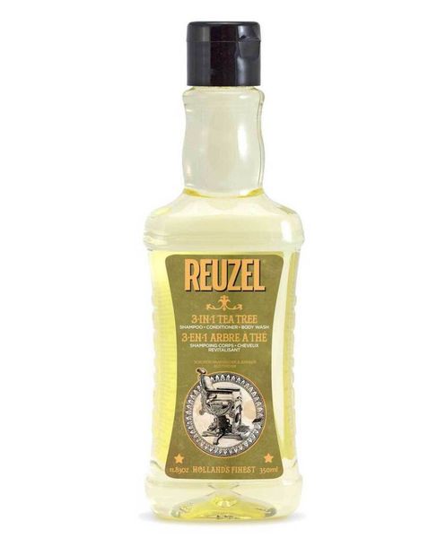 Шампунь 3-в-1 Reuzel Tea Tree Shampoo Conditioner And Body Wash 350 мл 852968008976 фото