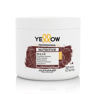 Поживна маска для волосся Yellow Nutrive Argan&Coconut Mask 500 мл 9995 фото