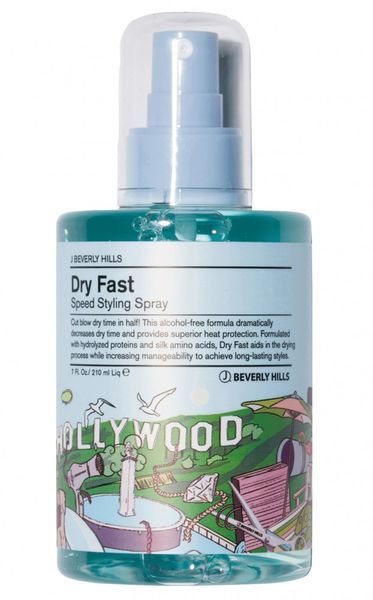 Спрей-термозахист J Beverly Hills Dry Fast Speed Styling Spray 210 мл DF7 фото