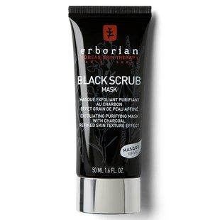 Очищуюча скраб-маска з деревним вугіллям Erborian Black Scrub Mask 50 мл 6AA10198 фото