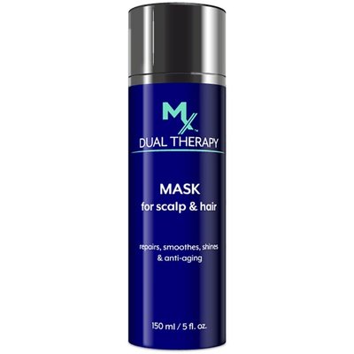 Восстанавливающая антивозрасная маска для волос и кожи головы Mediceuticals MX Dual Therapy Mask For Scalp And Hair 56007 фото