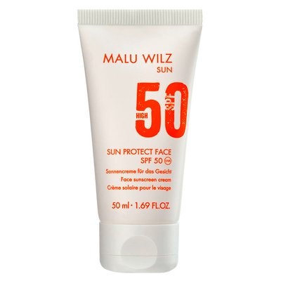 Сонцезахисний крем для обличчя СПФ50 Malu Willz Sun Protect Face SPF50 50 мл MW97135 фото