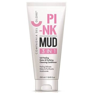 Маска-пілінг 3 в 1 з рослинними гранулами Compagnia Del Colore Pink Mud 250 мл 9749 фото