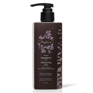 Шампунь для кучерявого волосся Saphira Divine Curly Shampoo 250 мл 12698 фото