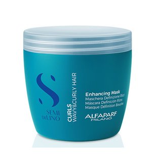 Маска для кучерявого волосся Alfaparf Milano Semi Di Lino Curls Enhancing Mask 500 мл 8001 фото