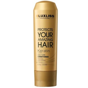 Кератиновий кондиціонер для домашнього догляду Luxliss Keratin Daily Care Conditioner 200 мл 10457 фото