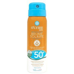 Ароматизированный солнцезащитный спрей для тела с SPF 50+ O'Lysee O'Lysee Sun Brume Solaire Very High protection 75 мл 4628331 фото