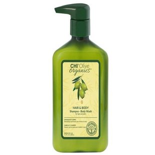 Шампунь і гель для душу 2в1 CHI Olive Organics Hair and Body Shampoo Body Wash 340 мл 1975 фото