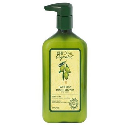 Шампунь і гель для душу 2в1 CHI Olive Organics Hair and Body Shampoo Body Wash 1975 фото