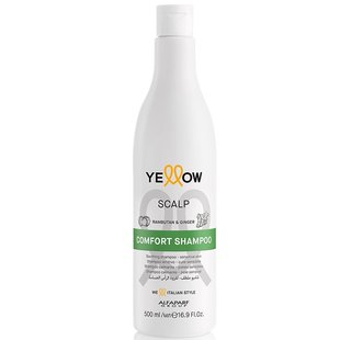 Заспокійливий шампунь для чутливої шкіри Yellow Scalp Comfort Shampoo 500 мл 14942 фото