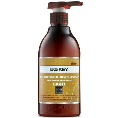 Восстанавливающий кондиционер для тонких волос Saryna Key Revitalisant Pure African Shea Conditioner Light 300 мл 11994 фото