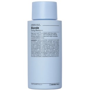 Тонуючий шампунь з мальвою для блондинок J Beverly Hills Blonde Toning Shampoo 340 мл B32R фото