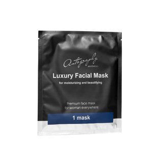 Гідрогелева маска для обличчя Autography Aesthetics Premium Facial Mask 1 шт a000031 фото