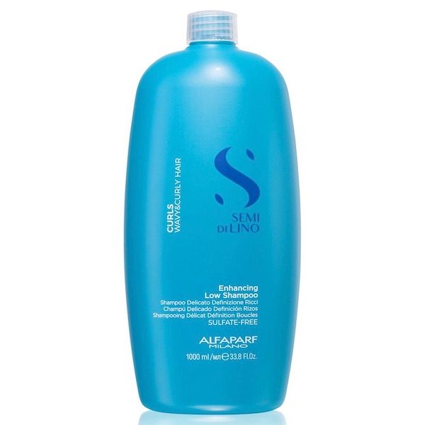 Шампунь для кучерявого волосся Alfaparf Milano Semi Di Lino Curls Enhancing Low Shampoo 1000 мл 7974 фото