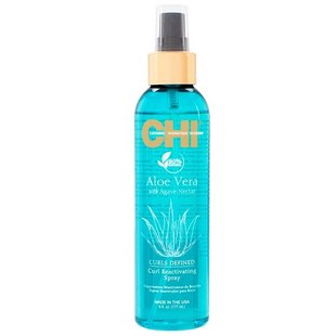 Спрей для відродження кучерів CHI Aloe Vera Curl Reactivating Spray 177 мл 5403 фото