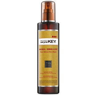 Спрей-блеск с маслом ши Saryna Key Damage Repair Keratin Treatment Pure African Shea Gloss 250 мл 8516 фото