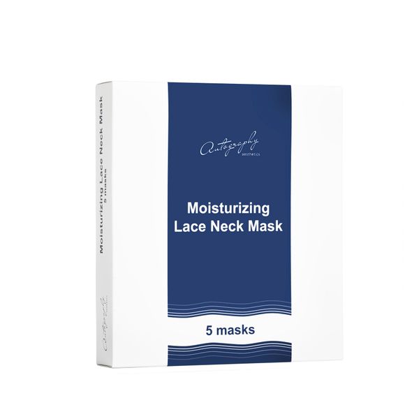 Гидрогелевая маска для зоны шеи и декольте Autography Aesthetics Moisturizing Mask 1 упаковка (5 шт) a00011 фото