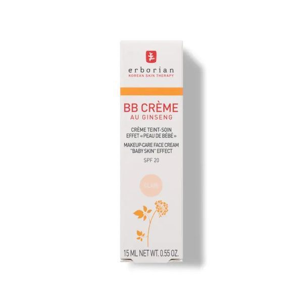 Тонуючий ББ крем для обличчя Erborian BB Cream AU Ginseng SPF 20 Clair 15 мл 6AA10384      фото