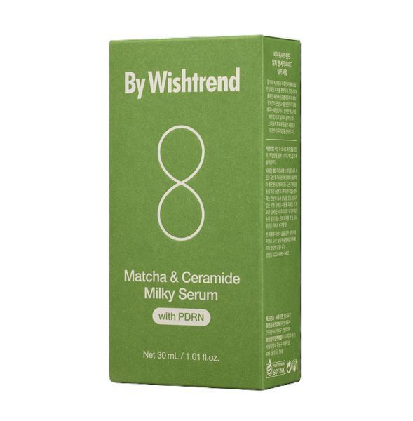 Відновлююча сироватка з матчею та церамідами By Wishtrend Matcha & Ceramide Milky Serum 30 мл 2033217 фото