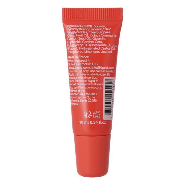 Скраб-бальзам для губ Белый Персик Lips ID Lip Scrub 10 мл 61002 фото