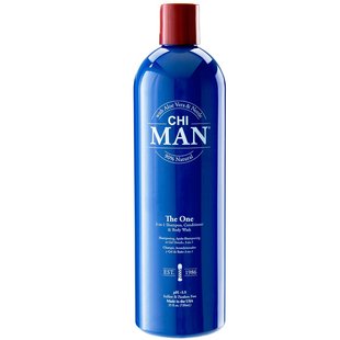 Засіб 3 в 1 шампунь, кондиціонер і гель для душу CHI Man The One 3-in-1 Shampoo, Conditioner&Body Wash 739 мл CHIMN3N112-1 фото