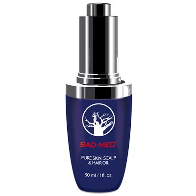 Олія для шкіри, волосся та шкіри голови Bao-Med Pure Skin Scalp & Hair Oil 30 мл 57001 фото