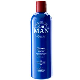 Засіб 3 в 1 шампунь, кондиціонер і гель для душу CHI Man The One 3-in-1 Shampoo, Conditioner&Body Wash 355 мл CHIMN3N112 фото